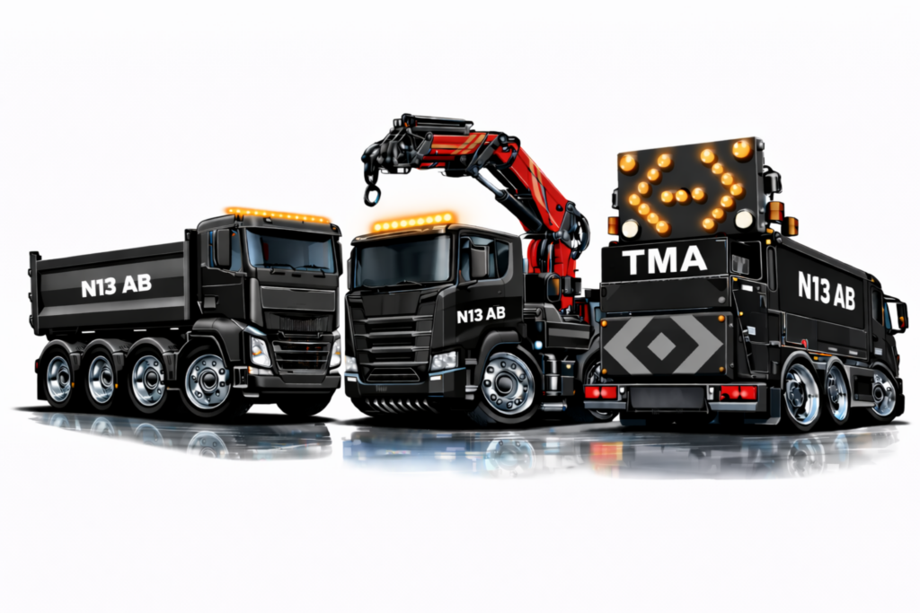 N13 AB fordonsflotta